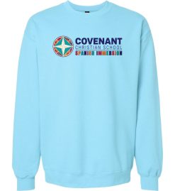 Sky Crewneck Sweatshirt (Covenant Christian Spanish Immersion)
