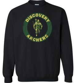 Black Crewneck Sweatshirt (Discovery Middle School Design A)