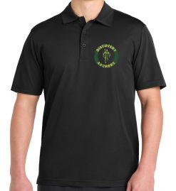 Black Polo (Discovery Middle School Design A)