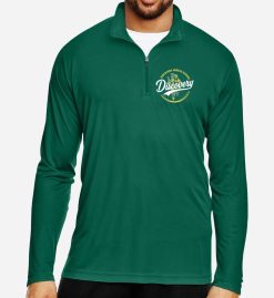 Sport Forest Performance Quarter-Zip (Discovery Middle School Design C)