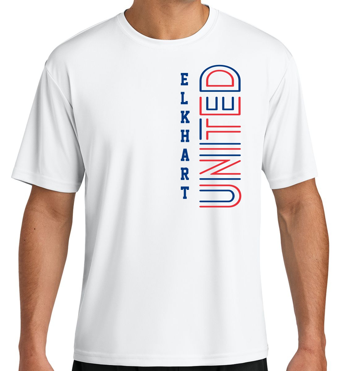 White Cooling Performance T-Shirt (Elkhart United)