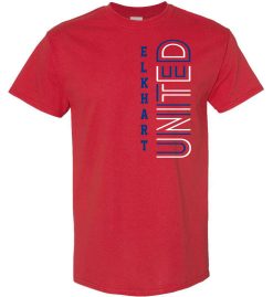 Red Short Sleeve T-Shirt (Elkhart United)