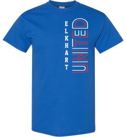 Blue Short Sleeve T-Shirt (Elkhart United)