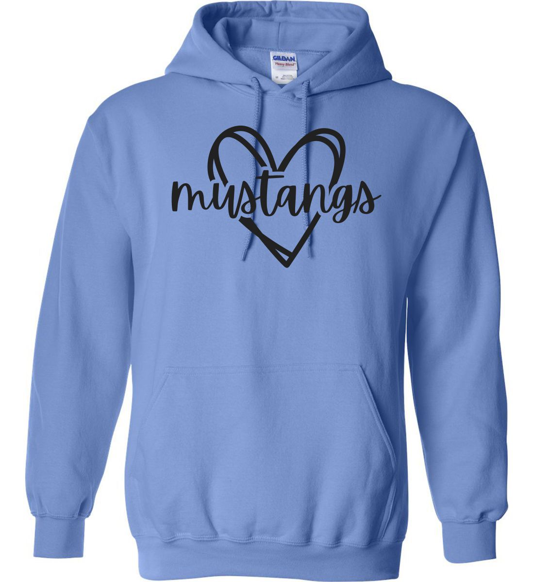 Carolina Blue Hoodie (Mary Frank Elementary Design A)
