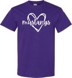 Purple Softstyle® T-Shirt (Mary Frank Elementary Design A)