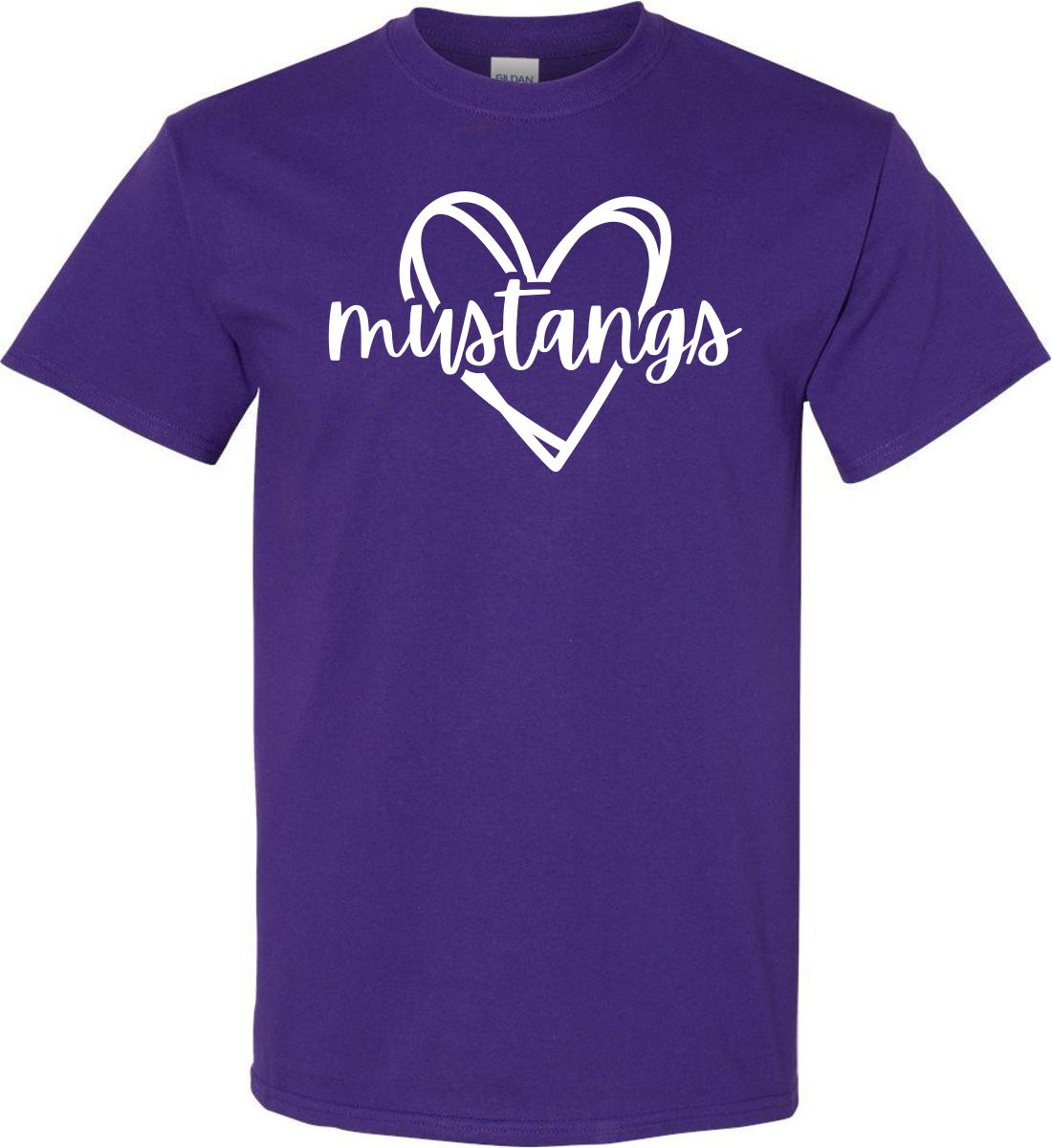 Purple Softstyle® T-Shirt (Mary Frank Elementary Design A)