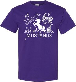 Purple Softstyle® T-Shirt (Mary Frank Elementary Design B)
