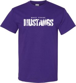 Purple Softstyle® T-Shirt (Mary Frank Elementary Design C)