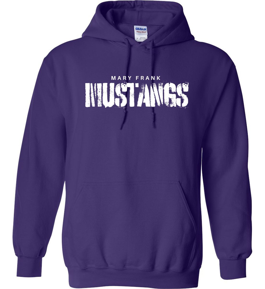 Purple Hoodie (Mary Frank Elementary Design C)