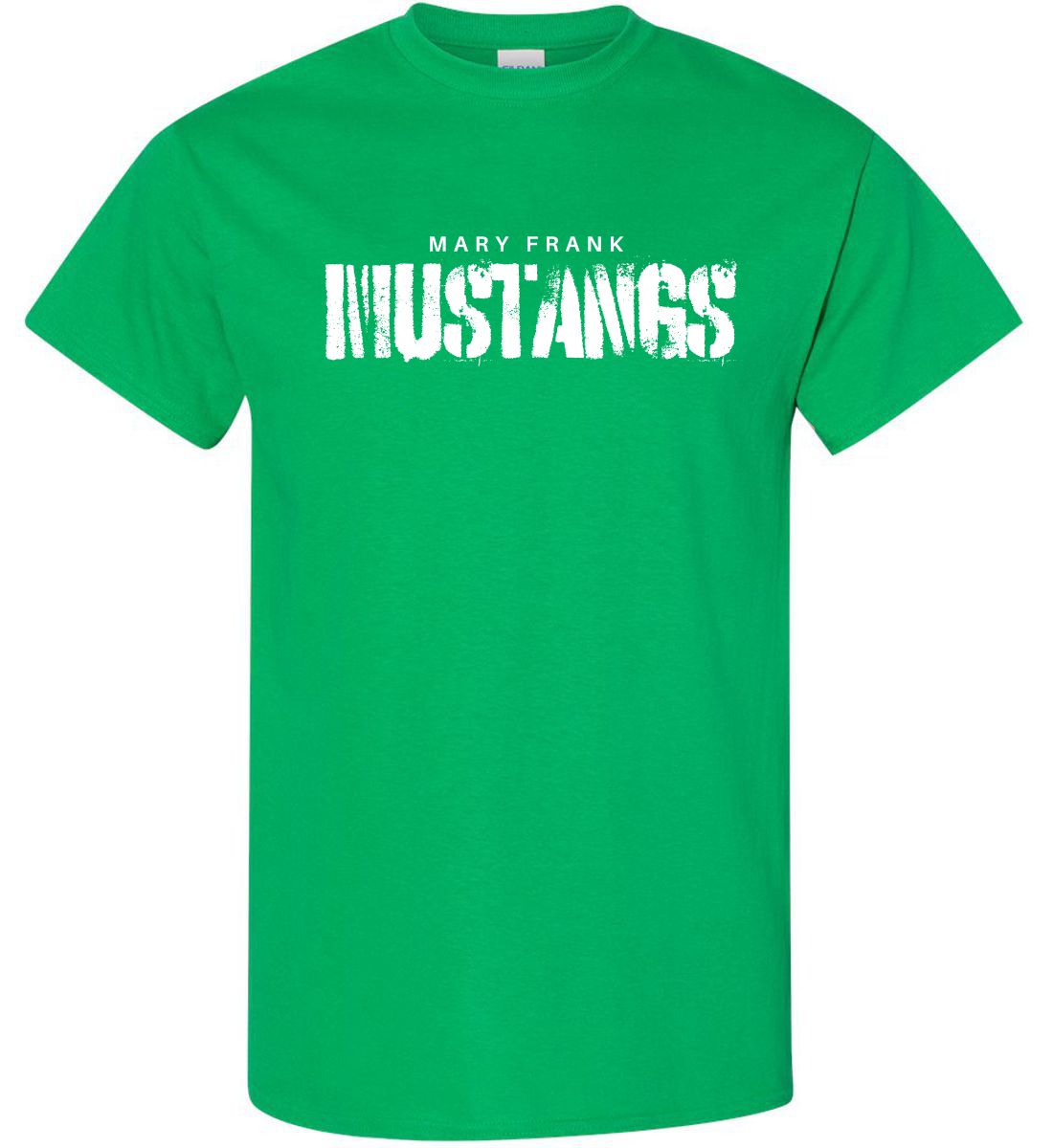 Irish Green Softstyle® T-Shirt (Mary Frank Elementary Design C)