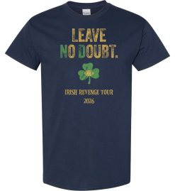 Navy Blue Softstyle® T-Shirt (Notre Dame Design B)