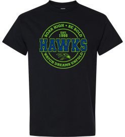 Black Short Sleeve T-Shirt (Meadow's Edge)
