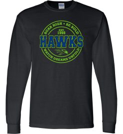 Black Long Sleeve T-Shirt (Meadow's Edge)