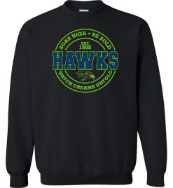 Black Crewneck Sweatshirt (Meadow's Edge)