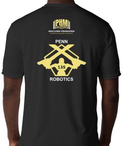 Black Cooling Performance Short Sleeve T-Shirt (Penn Short Circuits) - Image 2