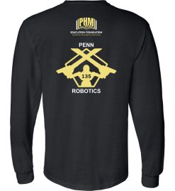 Black Long Sleeve T-Shirt (Penn Short Circuits) - Image 2