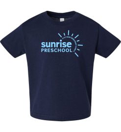 Navy Blue Toddler T-Shirt (Sunrise Preschool)