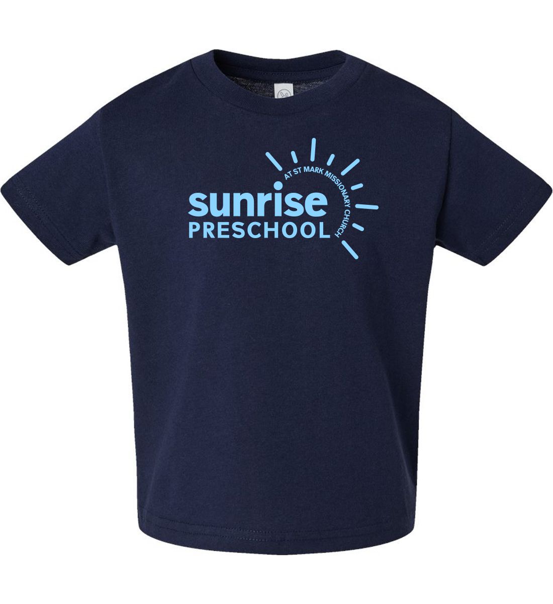 Navy Blue Toddler T-Shirt (Sunrise Preschool)