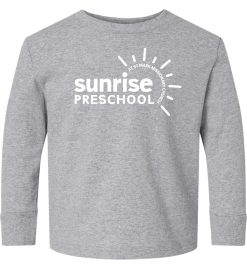 Heather Toddler Long Sleeve T-Shirt (Sunrise Preschool)