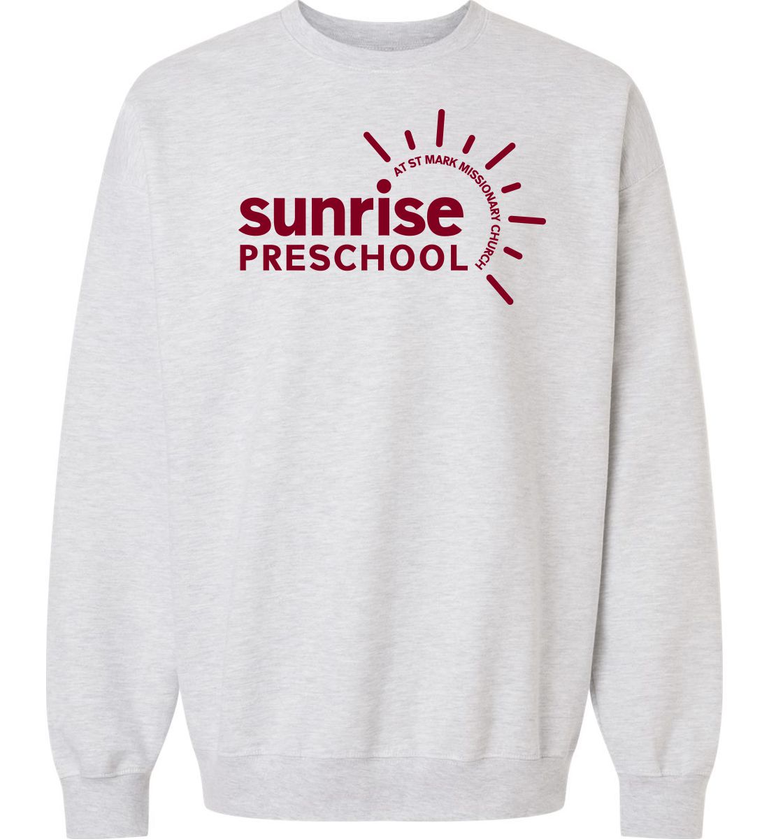 Ash Crewneck Sweatshirt (Sunrise Preschool)
