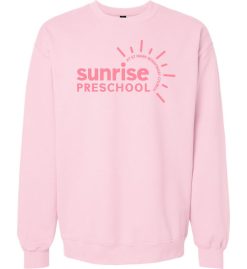 Light Pink Crewneck Sweatshirt (Sunrise Preschool)