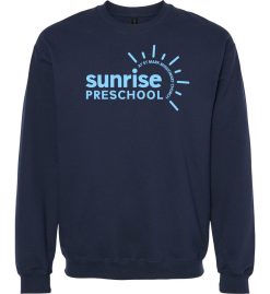 Navy Blue Crewneck Sweatshirt (Sunrise Preschool)